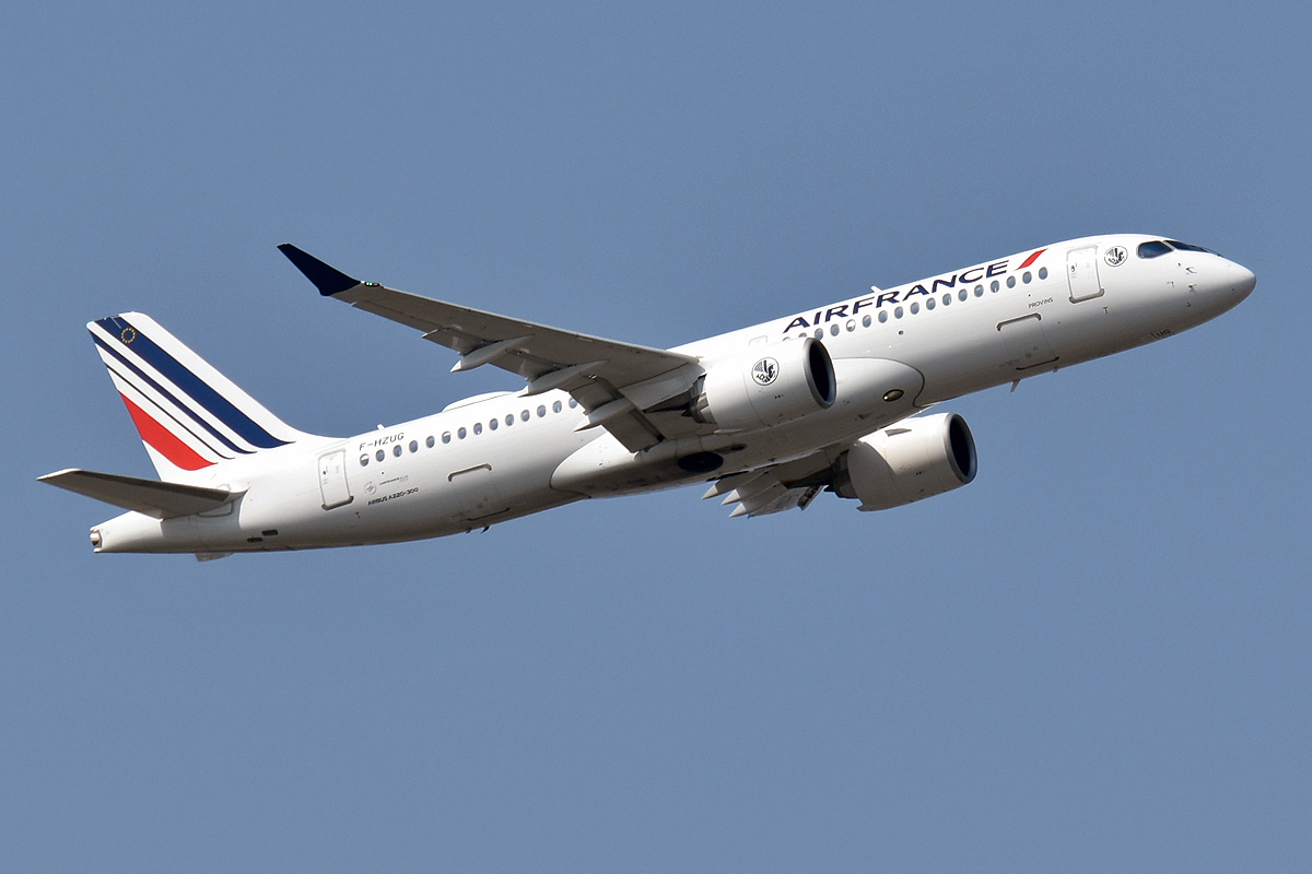 Air France aircraft (AF) — aerolínea con rutas internacionales, photo via Wikimedia Commons (Wikipedia media-list)