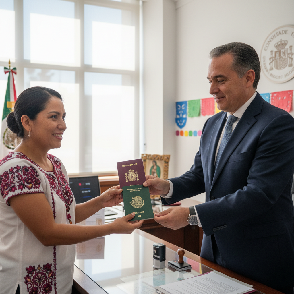 Nacionalidad española para mexicanos 2026: sephardita, residencia, ruta corta