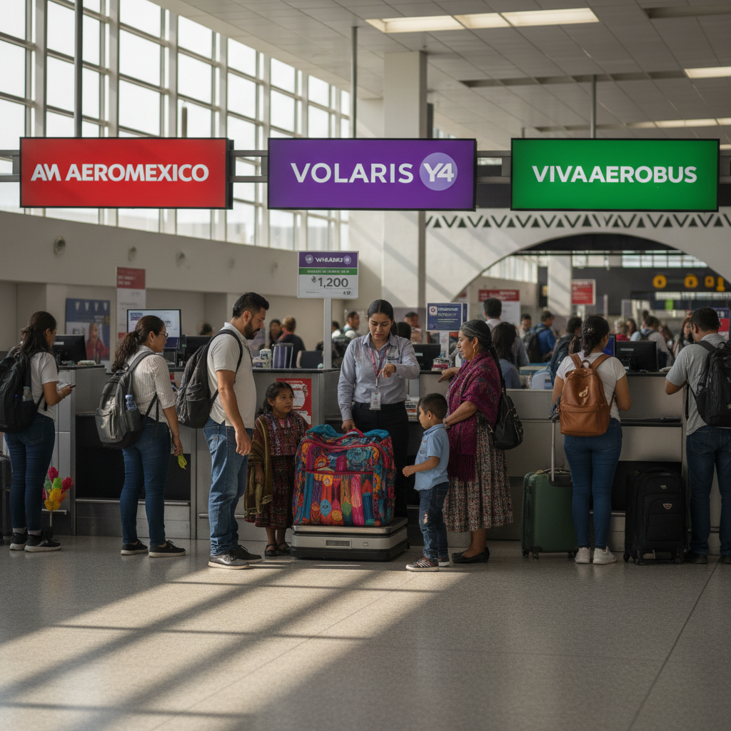 Volaris vs Aeromexico vs VivaAerobus: cuál es la mejor para paisanos (mayo 2026)